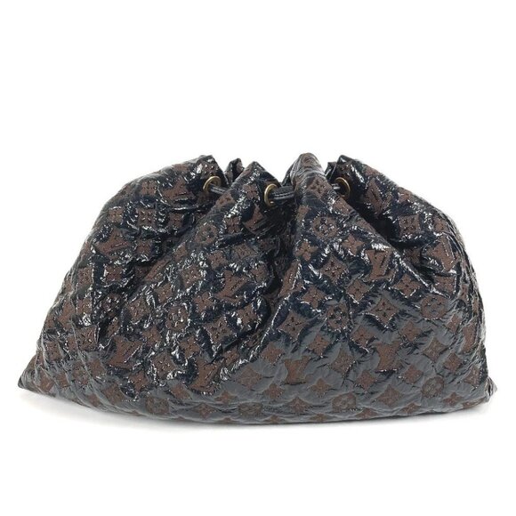 LOUIS VUITTON M95259 Monogram Elvinir Squeeze Drawstring Tote Bag Shoulder Bag - Picture 3 of 15